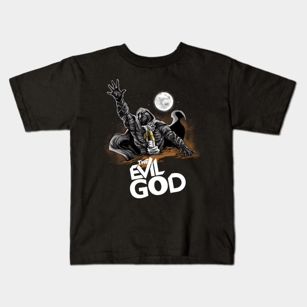 The Evil God Kids T-Shirt by Zascanauta